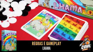 Covil dos Jogos  Regras e Gameplay Lhama [upl. by Hpseoj]