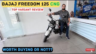 Bajaj Freedom 125 CNG Detailed Review 🔥 Motor Soul [upl. by Areis]