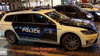 Police en Urgence  Audi Ford volkswagen opel  Police Cars responding [upl. by Diraf]