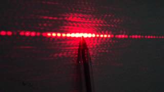 Two source interference  monochromatic laser light [upl. by Viddah930]