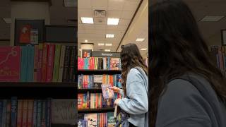 Book shopping for new releases 🩷 booktube bookshopping romancebooktube bookstore bookrecs [upl. by Ahsilla]