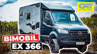 BESTES WeltreiseWohnmobil Allrad Sprinter Wohnmobil 4x4 Bimobil EX 366 [upl. by Sacul249]