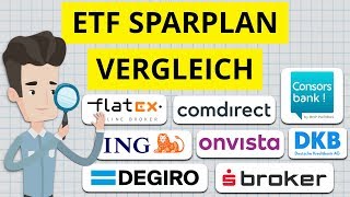 ETF Sparplan Vergleich 2019 Update  So findest du das passende ETF Sparplan Depot [upl. by Winson]