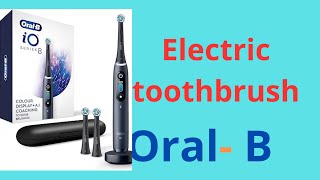 OralB iO Series 8 Electric Toothbrush with 2 Replacement Brush Heads and Travel Case [upl. by Eemla]