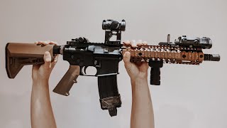 The most fun gun  EMG amp Daniel Defense MK18 GBB [upl. by Enirehtakyram]