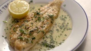 How To Make Sole Meunière With Chef Ludo Lefebvre [upl. by Yeldarb]