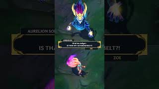 Aurelion Sol Interactions Part 1  League of Legends [upl. by Eiggem]