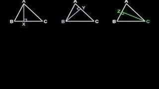 Altitude of a Triangle  MathHelpcom  Geometry Help [upl. by Egin]