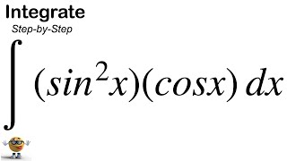 Integral of sinx2cosx 💪 [upl. by Tebazile]