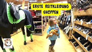 KRÄMER REITSPORT HAUL 🐴 5jährige bekommt ihre ersten Reitklamotten 🐴 Shopping [upl. by Annatnas]