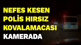 Nefes kesen polis hırsız kovalamacası kamerada [upl. by Jelle]