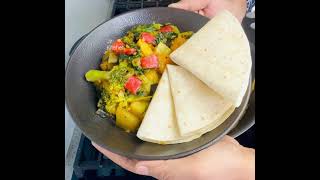 Healthy vegan Breakfast  Mix veg recipe vegetable curry sobje recipe [upl. by Ailaroc589]