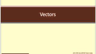 ACET exam Mathematics Vectors [upl. by Kecaj]