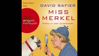 David Safier  Miss Merkel  Mord in der Uckermark [upl. by Soo]