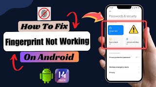 How To Fix Fingerprint Sensor Not Working  Fingerprint Problem On Android [upl. by Adniled664]