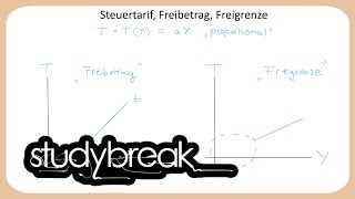 Steuertarif Freibetrag Freigrenze  Finanzwissenschaft [upl. by Shugart]