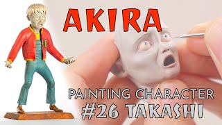 Painting Takashi no26 figure from Akira AAOF E06 [upl. by Assenej287]