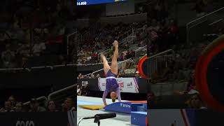 Joscelyn Roberson Vault 2 2023 Xfinity Championships Senior Women Day 1 Slow Motion shorts 2 [upl. by Antonietta]