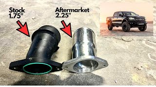 Ford Ranger Turbo Inlet Pipe Upgrade amp Testing [upl. by Aihcsrop]