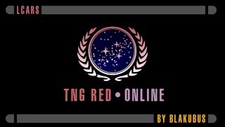 LCARS TNG Red Animation [upl. by Deena]