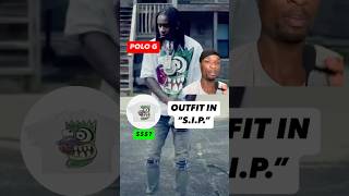 Polo g outfit in MV SIP whatzfit fashion polog rap music billionairestudios shorts viral [upl. by Poore]