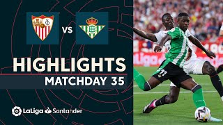 Resumen de Sevilla FC vs Real Betis 00 [upl. by Alban]