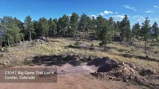 LUXURY LOT FOR SALE  23047 Big Game Trail Conifer CO 80433 [upl. by Aranaj]