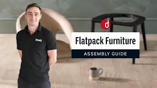 Flatpack Furniture  Assembly Guide  Danetti [upl. by Anayik]