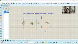 Video Full Bridge Rectifier Kapasitor Modul 1 [upl. by Atilam]