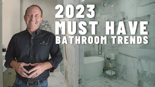 2023 Must Have Bathroom Trends [upl. by Ainej]