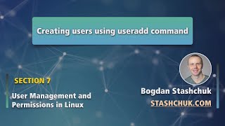 Linux Tutorial 45 Creating users using useradd command [upl. by Nav219]