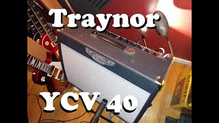 Traynor YCV 40 Tube Amp w 2021 Gibson Les Paul Studio [upl. by Eelymmij]