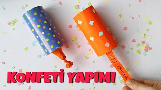 🎉Konfeti yapımı 🎉 Çok eğlenceli [upl. by Vikky733]