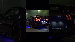 Crazy Nissan GTR R35 spitting flames [upl. by Hach600]