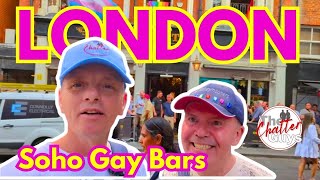 GAY Scene Tour amp Bar Crawl in SOHO London 2023 [upl. by Airdnaxela]