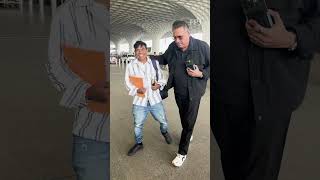 Boman Irani’s Heartfelt Encounter with Fans at the Airport [upl. by Orravan]