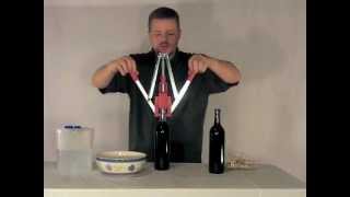 Making Wine from a Kit Part IV Bottling Wine [upl. by Sandye175]