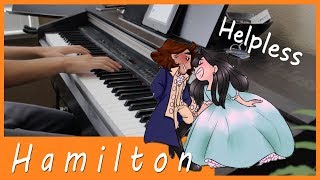 Helpless  Hamilton【Piano Karaoke Instrumental】 [upl. by Zimmermann583]