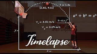 Basketball Projectile Motion Timelapse Video  Unity Game dev gamedev unity3d timelapseart [upl. by Othilie]