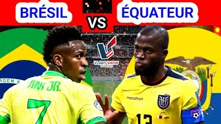 En Direct  Brésil vs Équateur  6 Septembre 2024 [upl. by Nhguahs344]