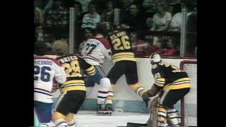 1978 Habs dominate Bruins at Montreal Forum [upl. by Clift]