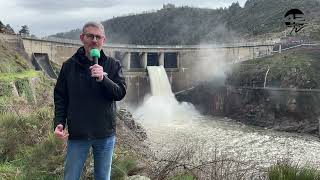 Barrage de grangent j8 après le débordement de la Loire [upl. by Eromle14]