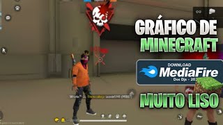 📁GRÁFICO DE MINECRAFT PARA FREE FIRE CELULARPC FRACO SEM ROOT 2024💪🏽 [upl. by Miah160]