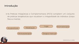 TERAPIA MANUAL NA QUALIDADE DE VIDA DE BAIANAS DE ACARAJÉ [upl. by Ewer]