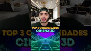 CINEMA 3D  TOP 3 CURIOSIDADES [upl. by Hashimoto]