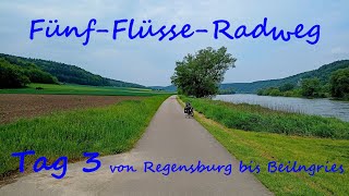 FünfFlüsseRadweg Tag 3 von Regensburg bis Beilngries [upl. by Odrarej940]