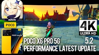 Poco X6 PRO 5G Test PERFORMANCE latest update 52 Daily Mission 4K 60fps [upl. by Silvers]