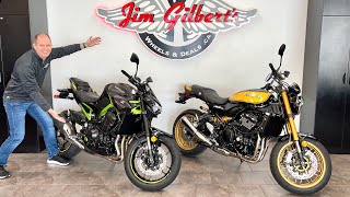 Kawasaki Z900 vs Z900RS  All the differences EXPLAINED [upl. by Edelstein]