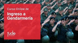 Ingreso a Gendarmería  Curso Online [upl. by Neeham]