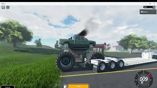 The brand new lowboy trailer [upl. by Enomaj]